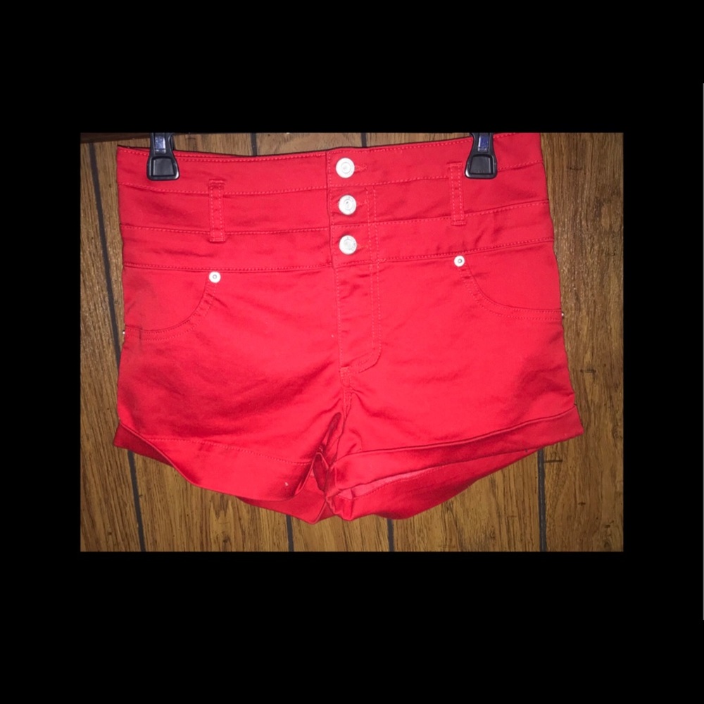 High rise shorts!